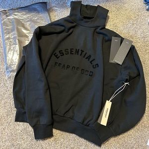 Black Essentials hoodie